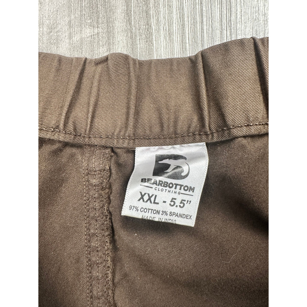Bear Bottom 5.5" Stretch Chino Shorts in Brown — Size 2XL // Preowned