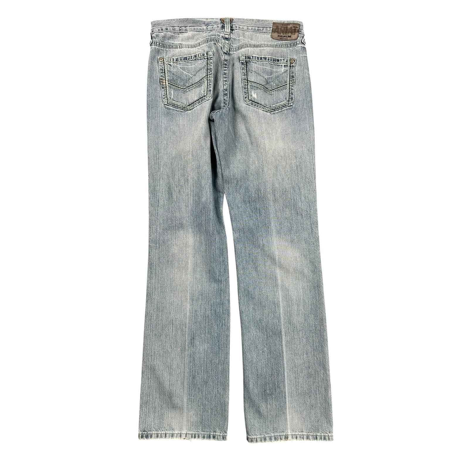Ariat M5 Straight Gambler Stackable Light Wash Jeans — 34x36