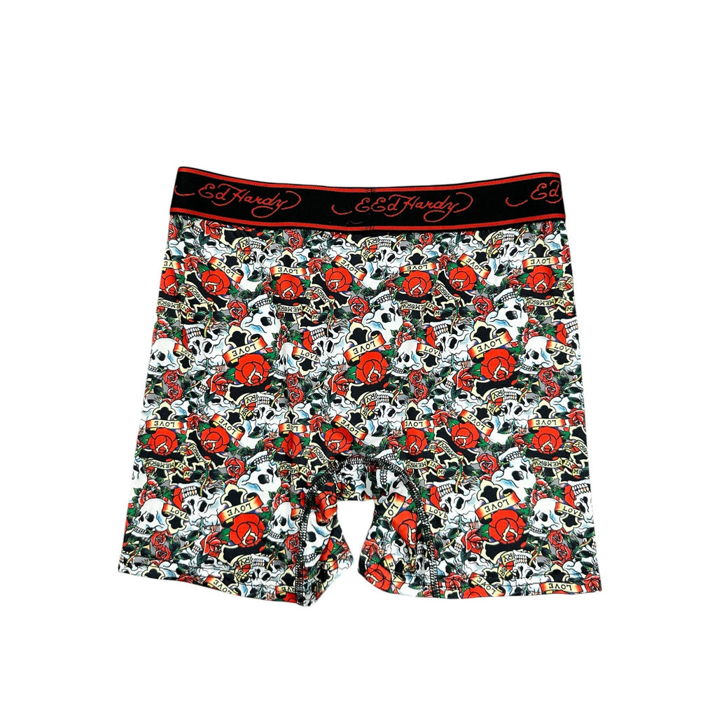 Ed Hardy Performance Boxer Briefs 4-Pack — Size Medium