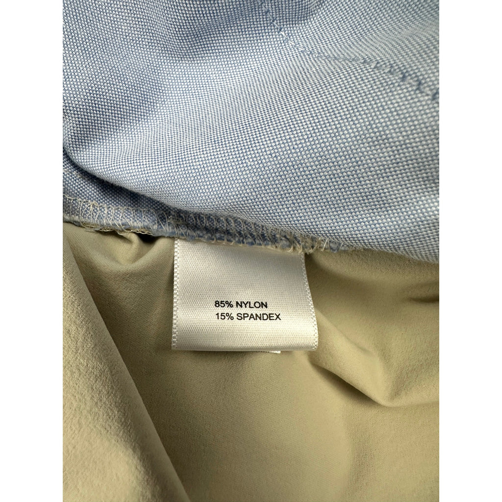 Peter Millar Crown Crafter Nylon Stretch Lunar Golf Pants in Cream — Size 40 // Preowned