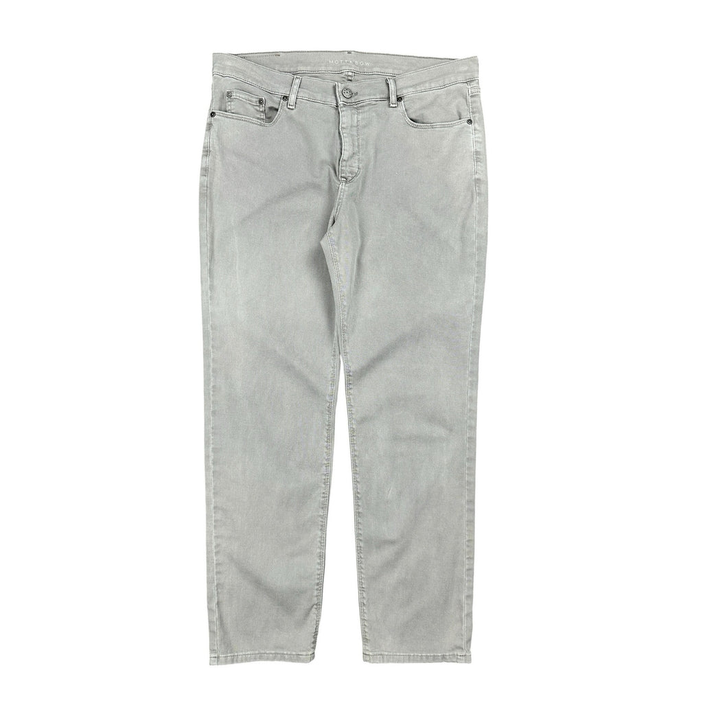 Mott & Bow Slim Mercer Jeans in Gray — Size 34x30 // Preowned