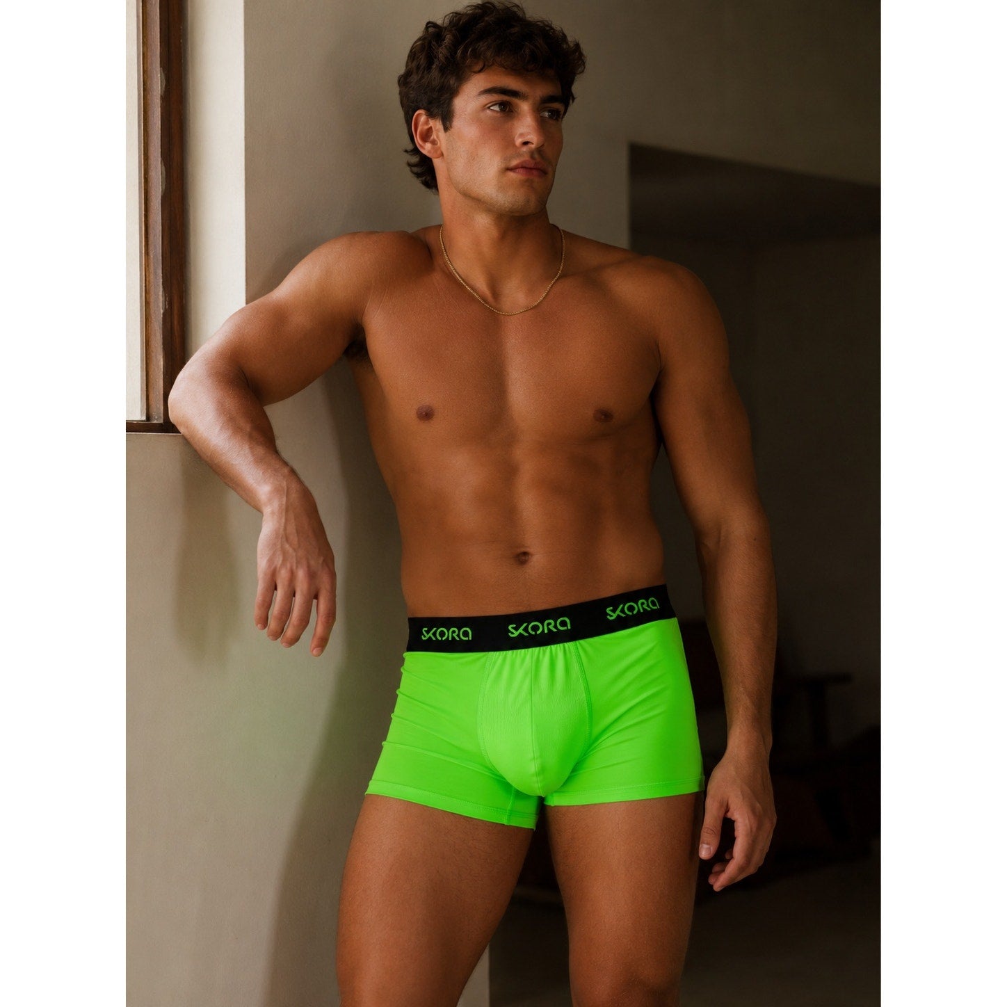 Skora Run Real Performance Mesh 6-Inch Boxer Briefs 5-Pack — Size Medium