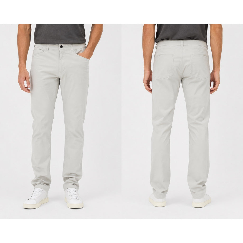 Western Rise Evolution Slim 2 Way Stretch Pants in Khaki — Size 38 // Preowned
