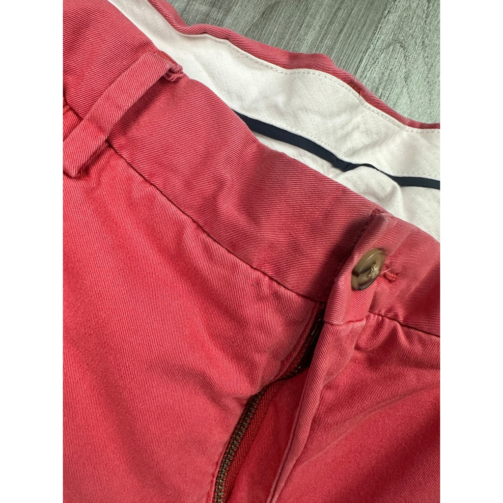 Polo Ralph Lauren Stretch Slim Fit Chino Pants in Nantucket Red — Size 38x30 // Preowned