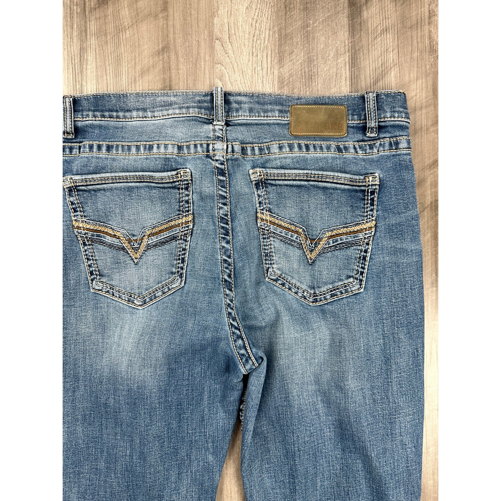 BKE Tyler Relaxed Fit Stretch Jean in Blue — Size 38x32 // Preowned