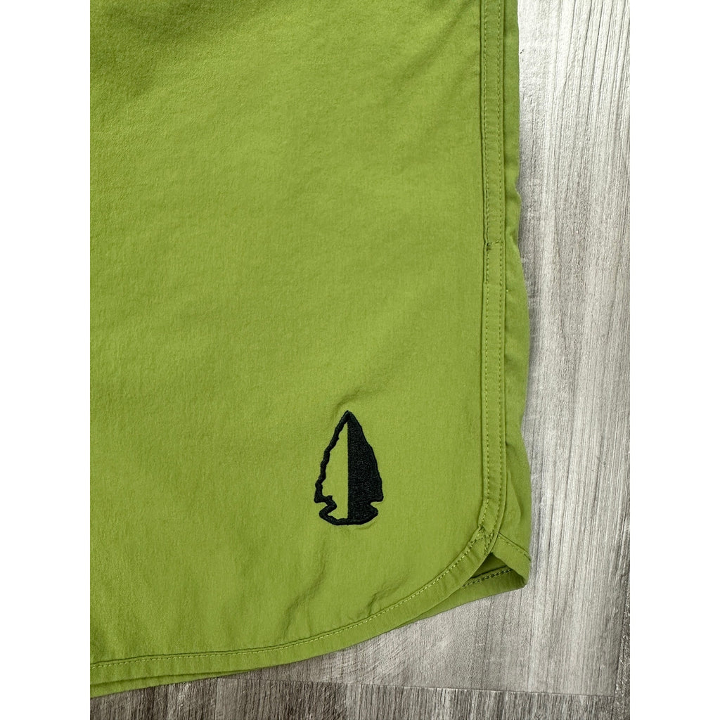 TACHUNTFISH UDT 5" Performance Shorts in Olive Fresco — Size XL // Preowned