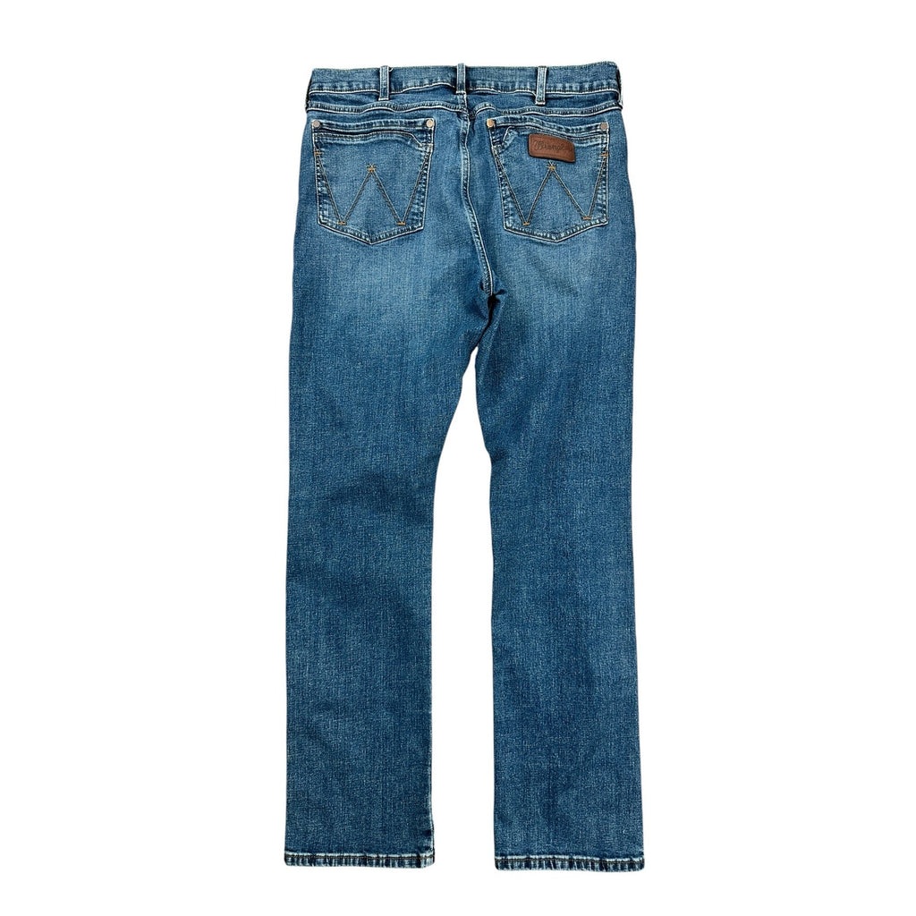 Wrangler Retro Slim Straight Jean in Blue — Size 34x34 // Preowned