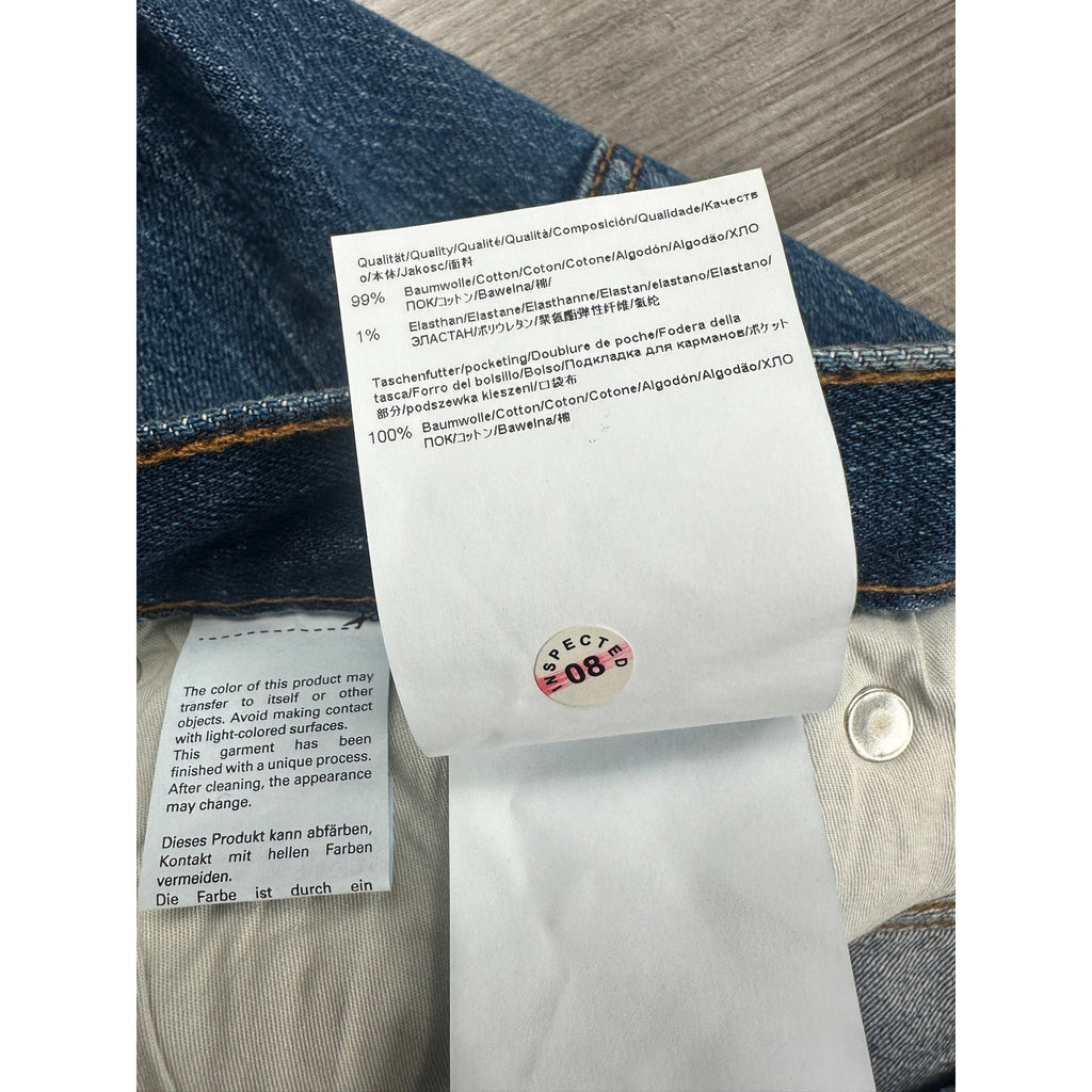 HUGO Ash Slim Fit Jeans in Blue — Size 32x32