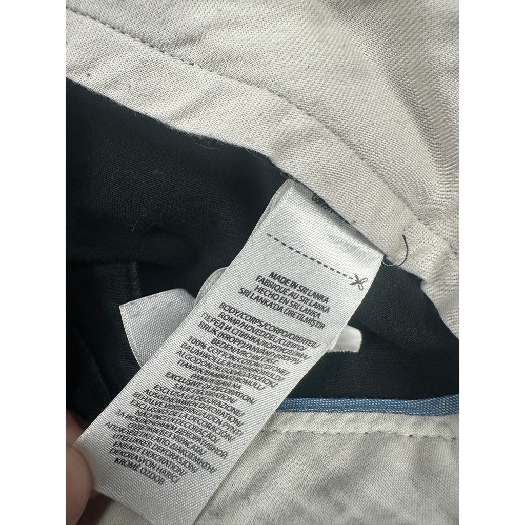 Polo Ralph Lauren Classic Fit Cotton Twill Chino Pants in Black — Size 38 // Preowned