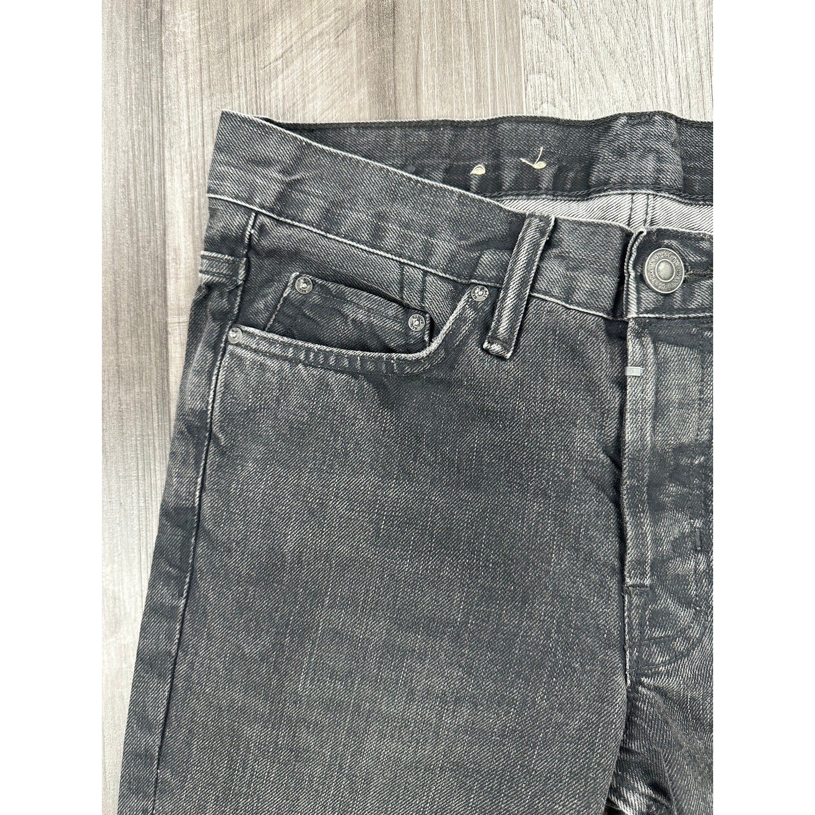 All Saints Cigarette Skinny Jean in Washed Black — Size 28 // Preowned