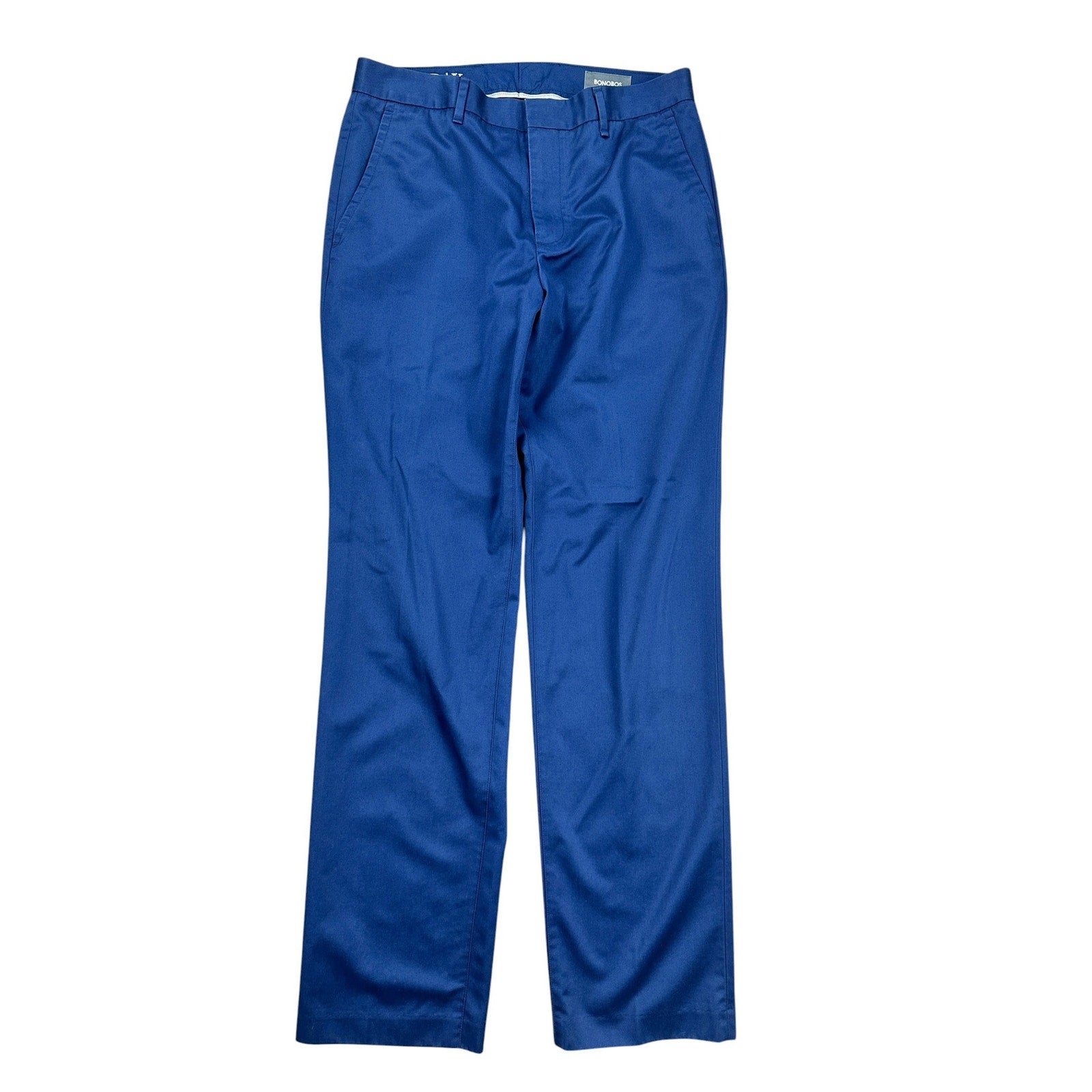 Bonobos Monday Straight Chino Pant in Navy Blue — 31x32