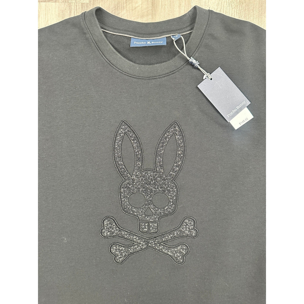 Psycho Bunny Gabin Textured Crew Neck Sweatshirt — Size 3XL