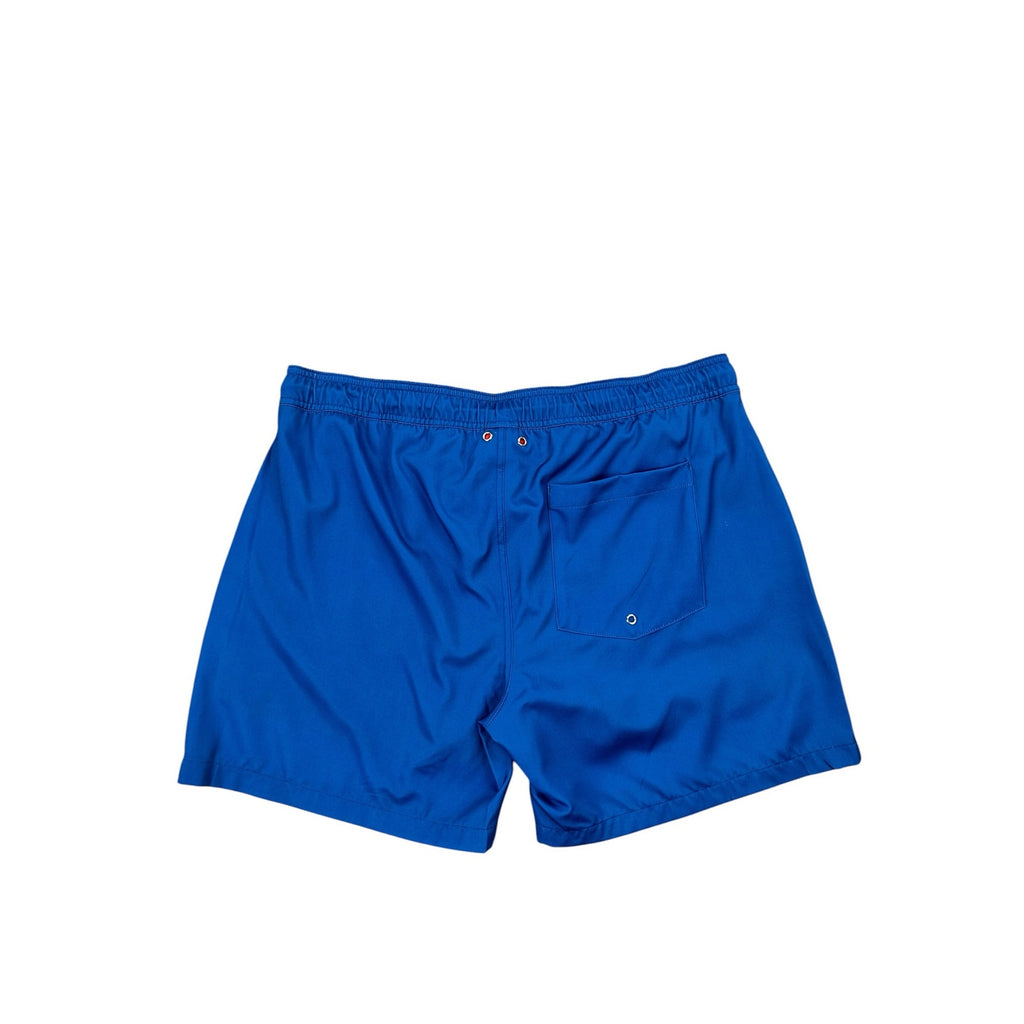 Robert Graham Bulldog Swim Trunks True Blue — Size XL