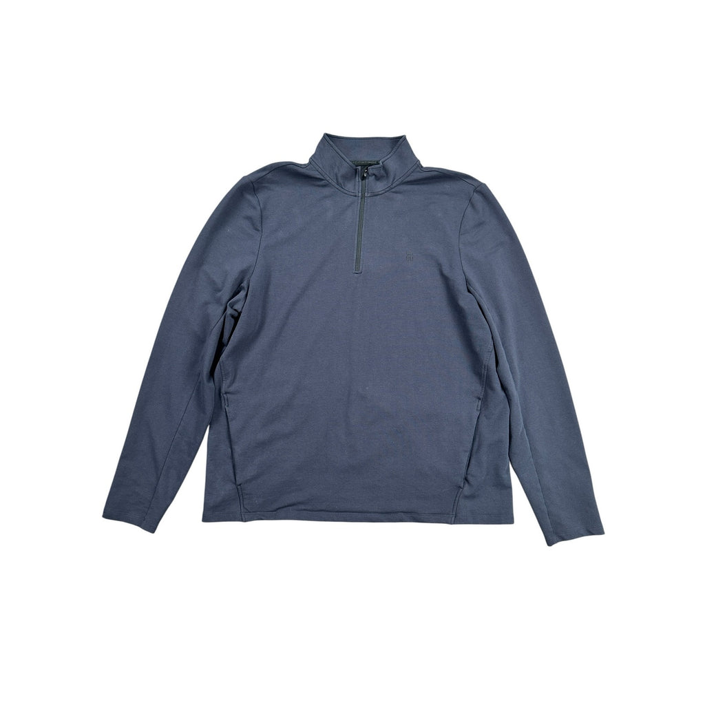 Tommy John Go Anywhere Quarter Zip Pullover in Navy — Size XL