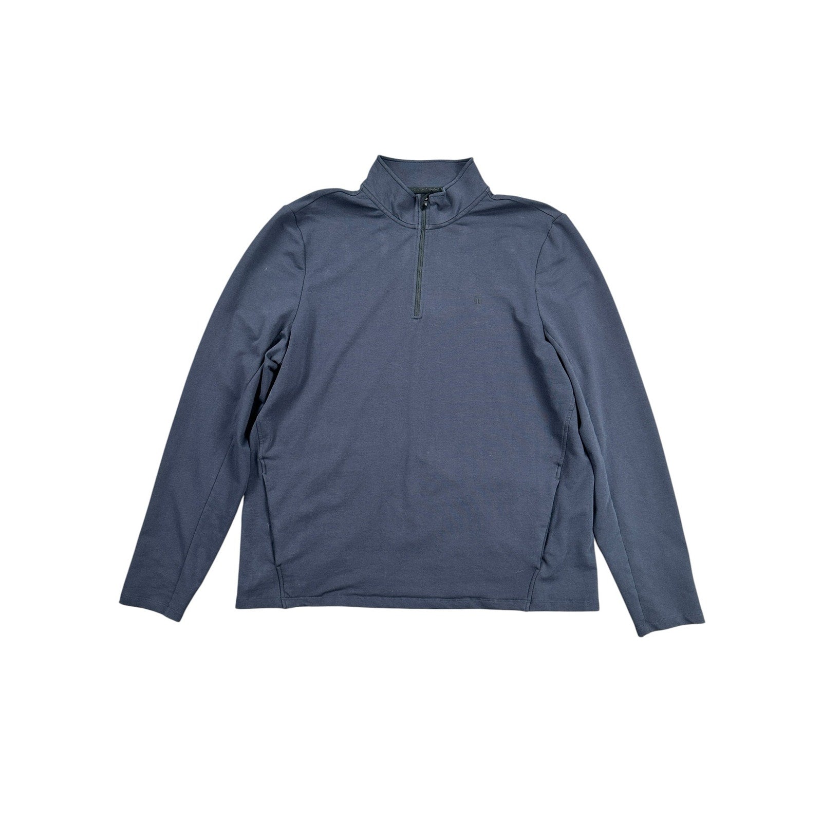 Tommy John Go Anywhere Quarter Zip Pullover in Navy — Size XL