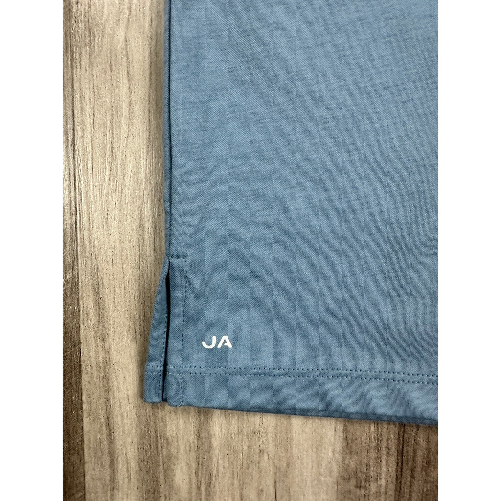 Jack Archer Tech Polo in Bering Sea — Size Medium