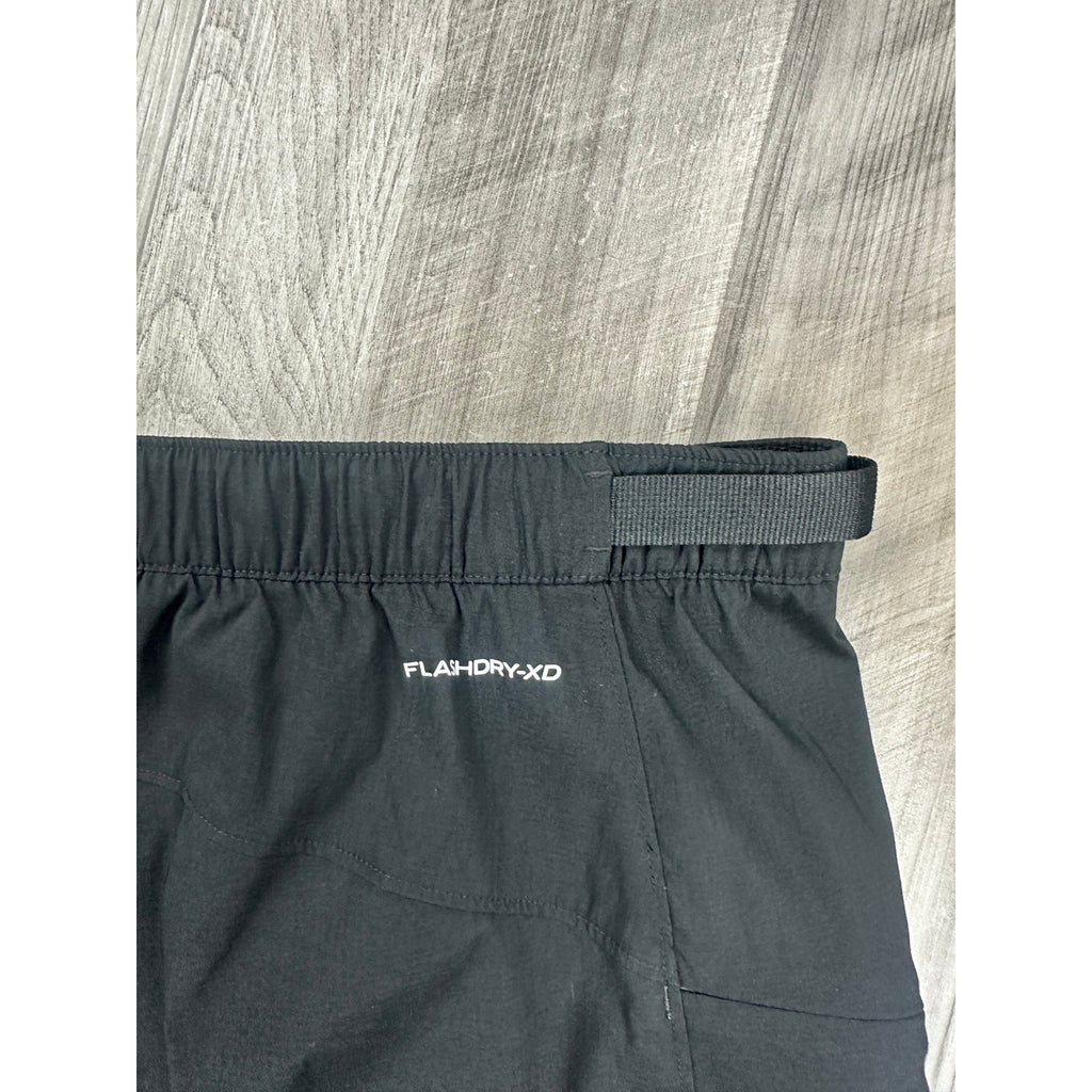 The North Face Class V Pathfinder Relaxed Fit Belted Shorts in Black — Size Large