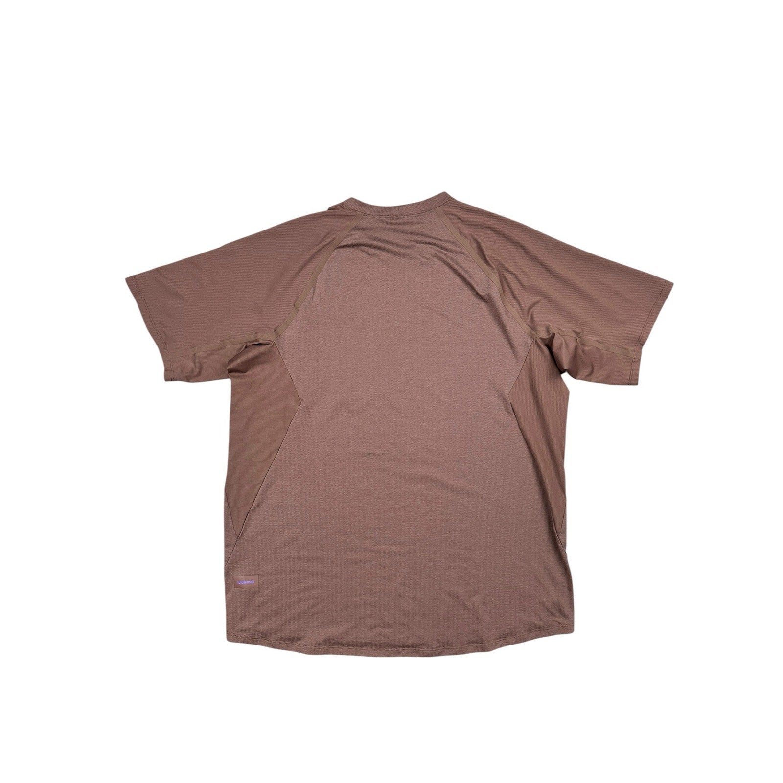Lululemon Ventilated Hiking Short Sleeve Performance Shirt in Dark Oxide Brown — Size XL // Preowned
