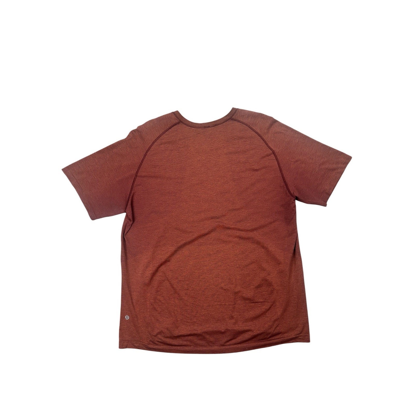 Lululemon Metal Vent Tech Performance Tee in Reddish Rust — Size 2XL // Preowned