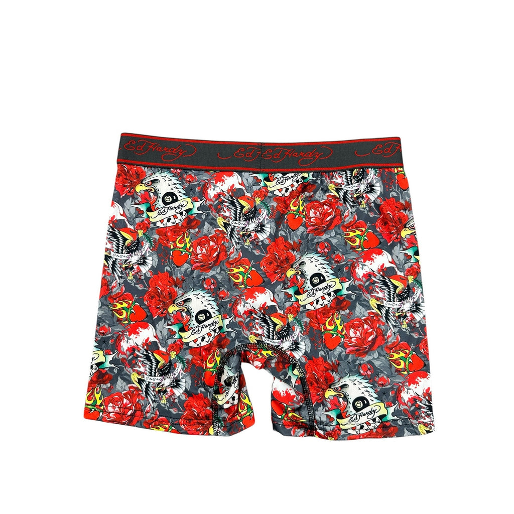 Ed Hardy Performance Boxer Briefs 4-Pack — Size Small
