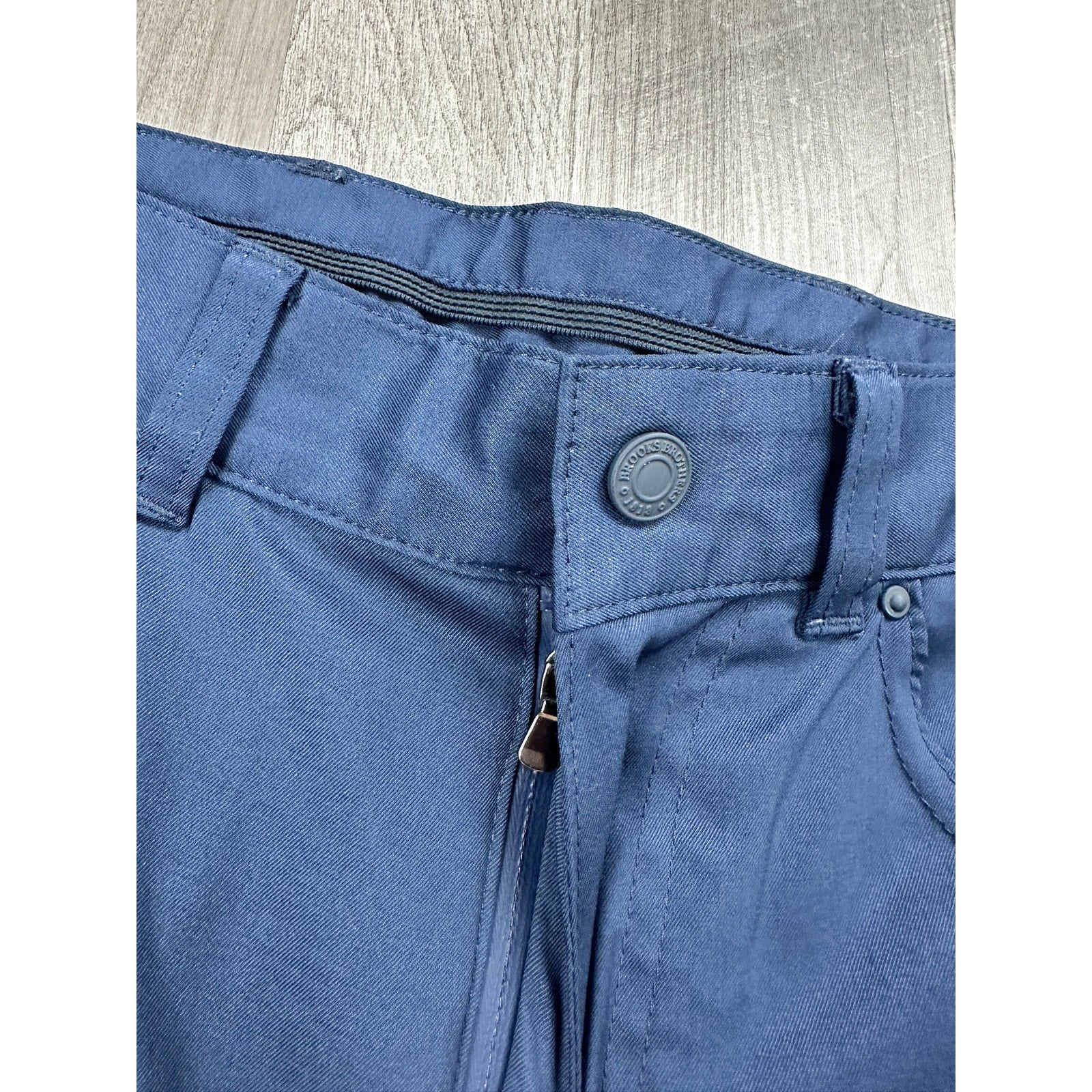 Brooks Brothers Performance Stretch Pants in Navy — Size 33x30 // Preowned