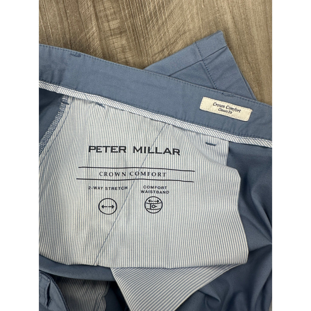 Peter Millar Crown Comfort Classic Fit Chino Shorts — Size 44
