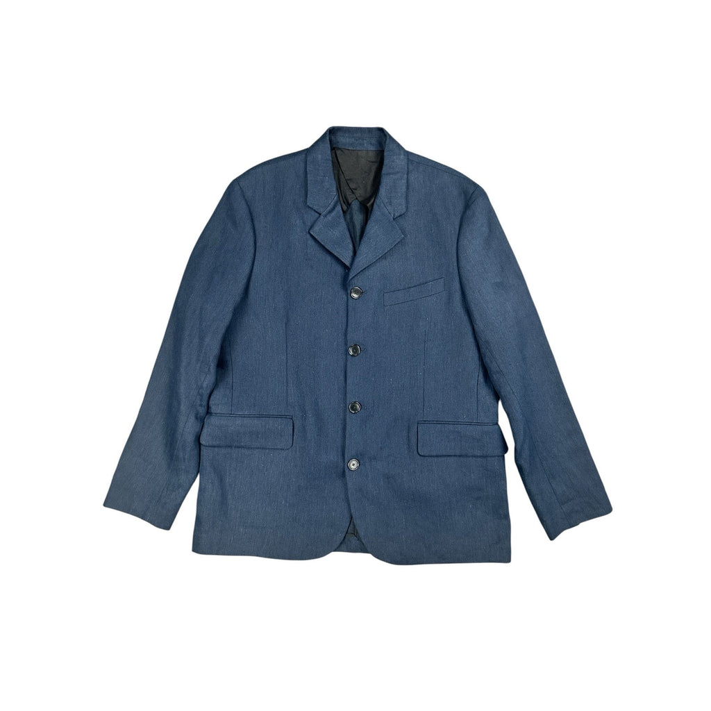 Alex Mill Daniel Four Button Linen Herringbone Blazer — Size XL