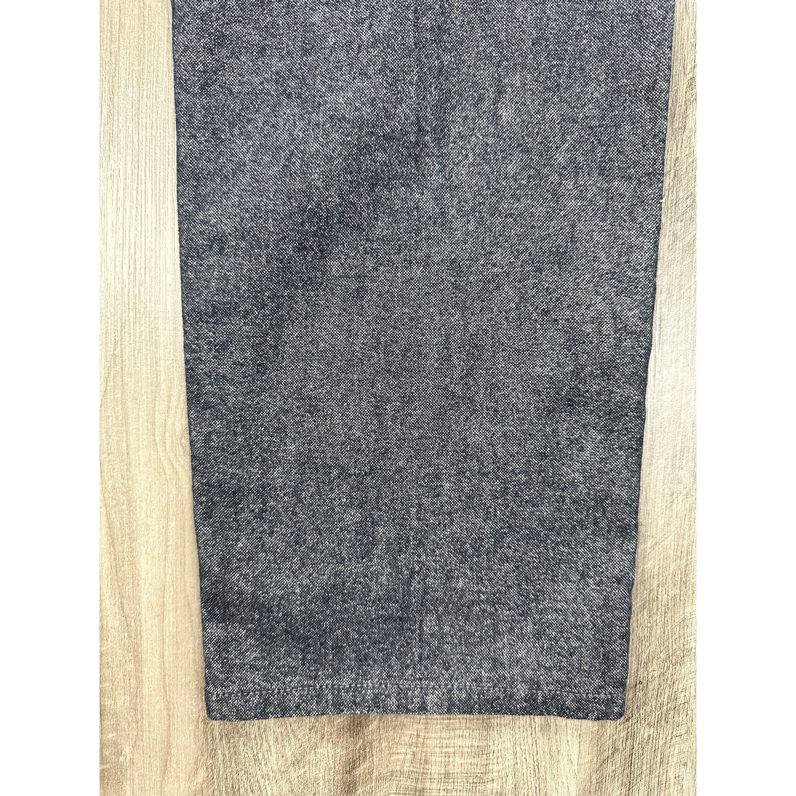 AG Adriano Goldschmied The Marshall Slim Chino Moleskin Pants in Heather Black — Size 38R // Preowned