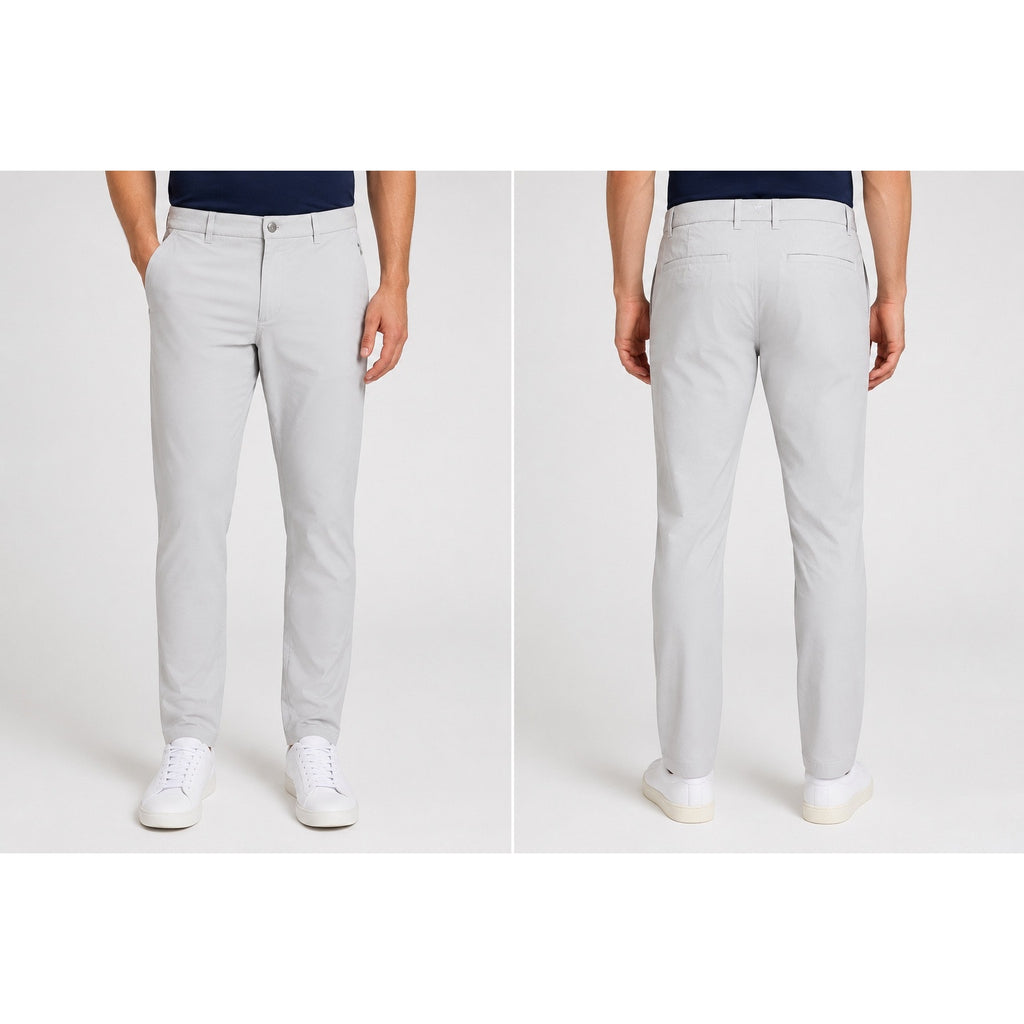 Birddogs Stretch Performance Khakis in Gray Khaki — Size 34x34 // Preowned