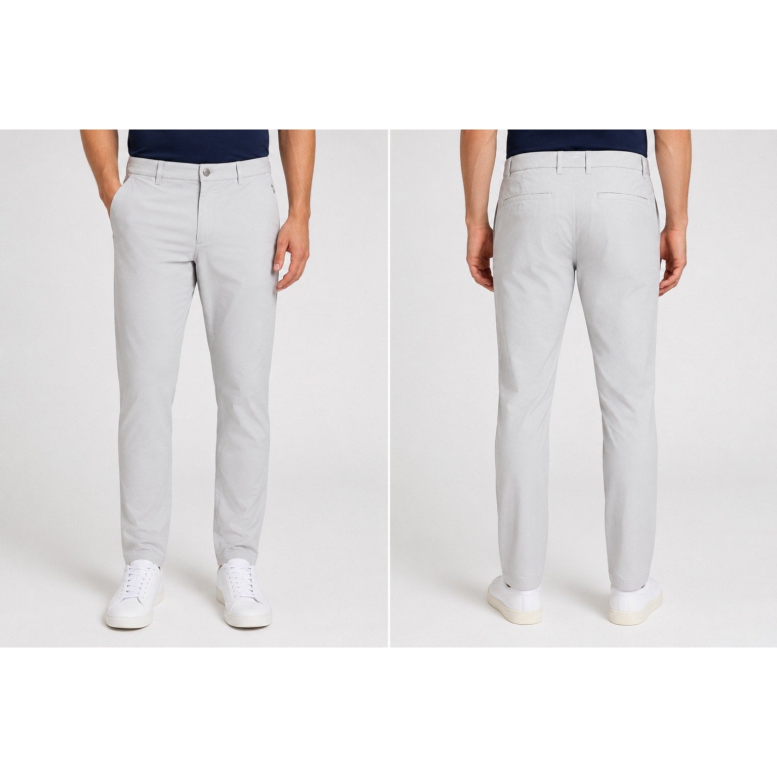 Birddogs Stretch Performance Khakis in Gray Khaki — Size 34x34 // Preowned