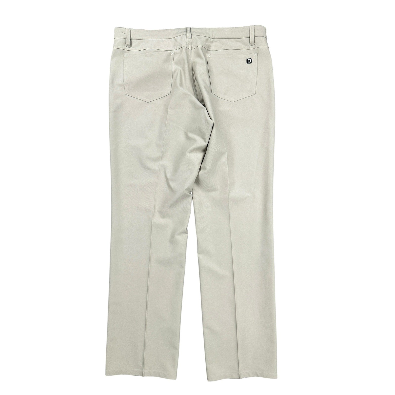 FootJoy FJ Athletic Fit 5-Pocket Performance Golf Pant in Tan Khaki — 38x32