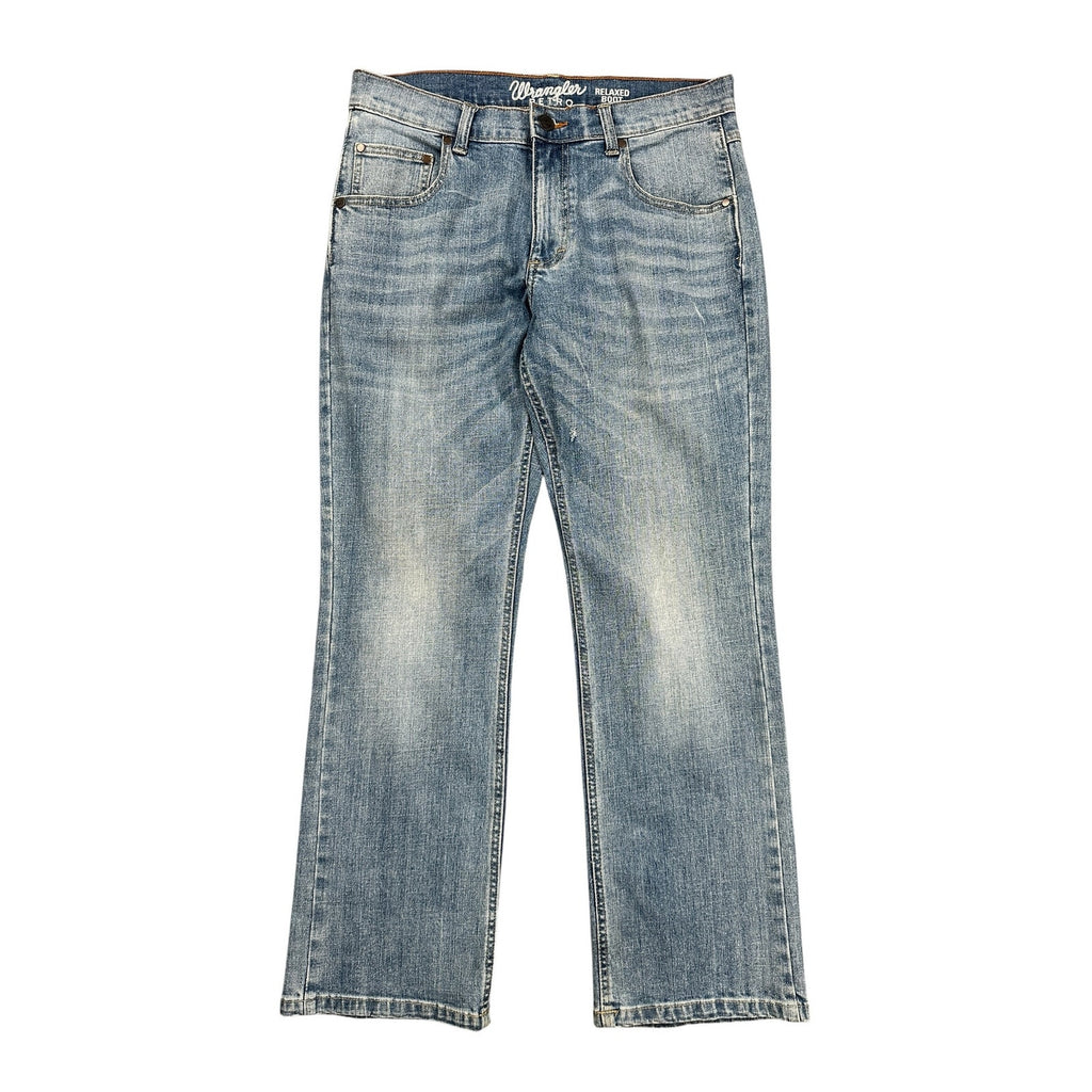 Wrangler Retro Relaxed Boot Cut Jean in Light Wash — 32x30