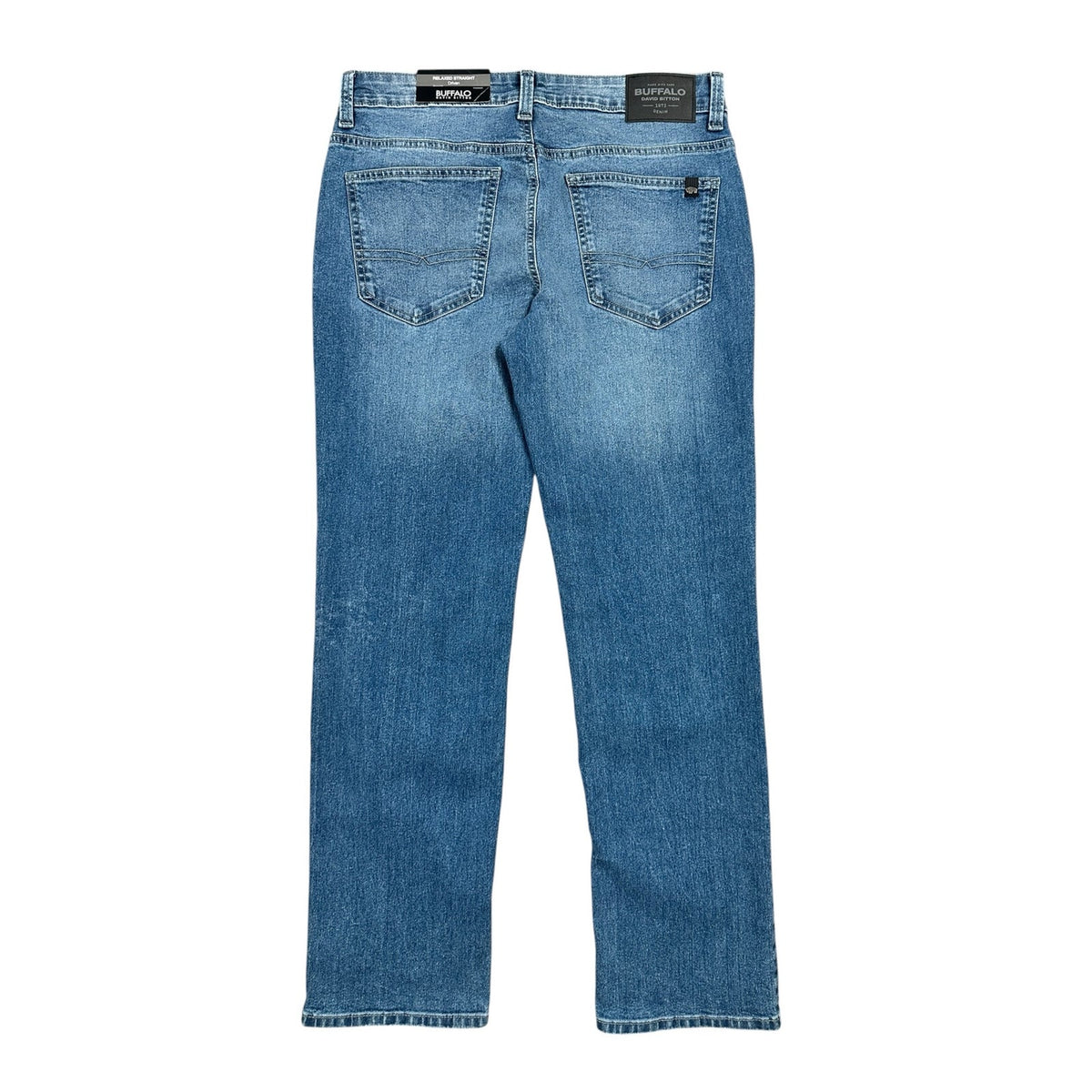 Buffalo David Bitton Driven Relaxed Straight Jeans — Size 32x32