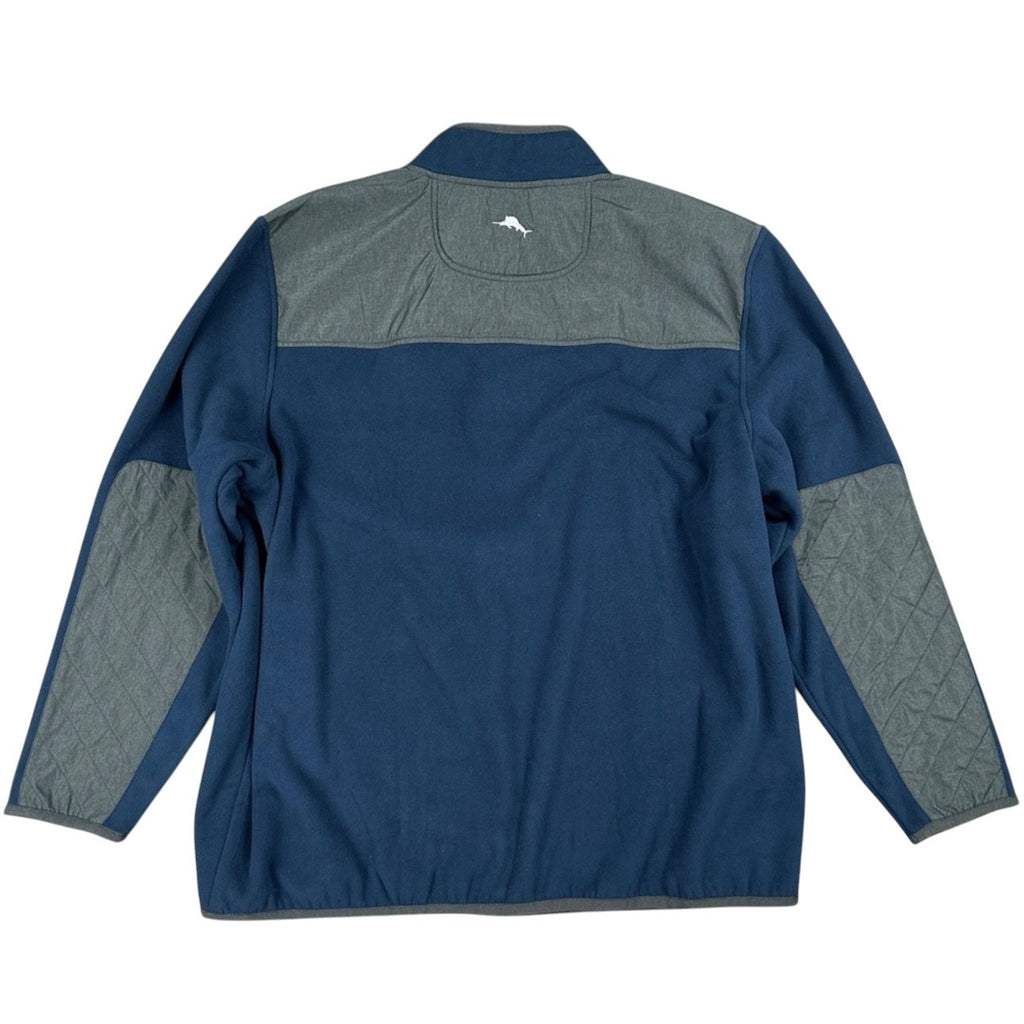Dallas Cowboys Tommy Bahama Field Runner Half Snap Mock Neck Sweatshirt - 3XL