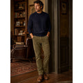 Grayers Burlington Stretch Corduroy Five Pocket Pants in Dusty Olive — Size 34x32