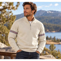 Marine Layer Archive Big Bear Quarter Zip Pullover Sweater — Size Medium // Preowned