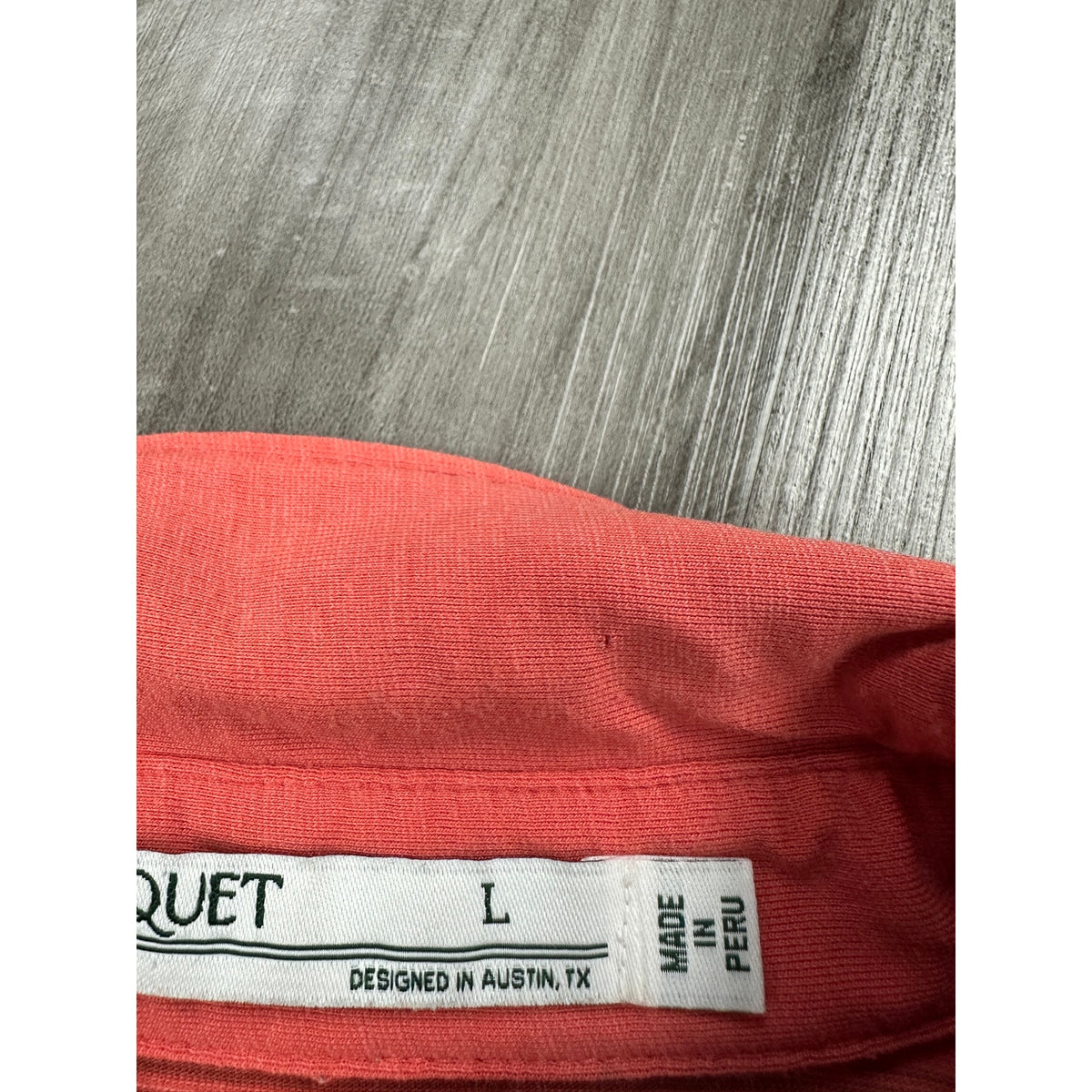 Criquet Performance Players Shirt Pocket Polo — Size Large // Preowned