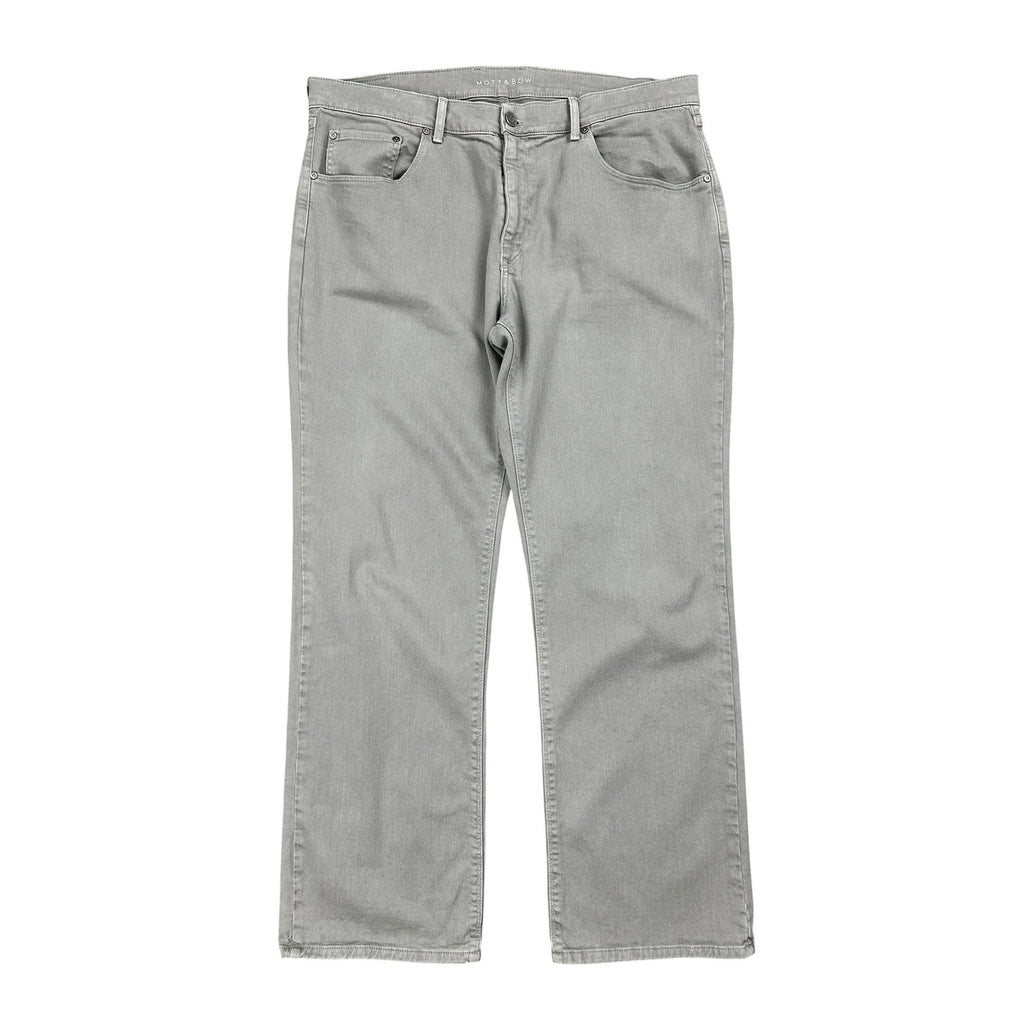Mott & Bow Straight Mercer Jeans in Gray — Size 40x32 // Preowned