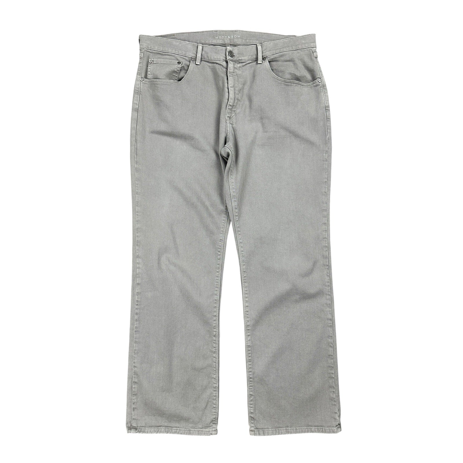 Mott & Bow Straight Mercer Jeans in Gray — Size 40x32 // Preowned