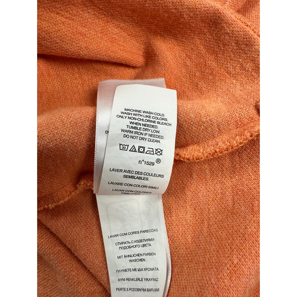Polo Ralph Lauren Classic Fit Mesh Knit Polo in Bright Orange — Size Medium // Preowned