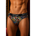 Ed Hardy Performance Low Rise Briefs 5-Pack — Size Medium