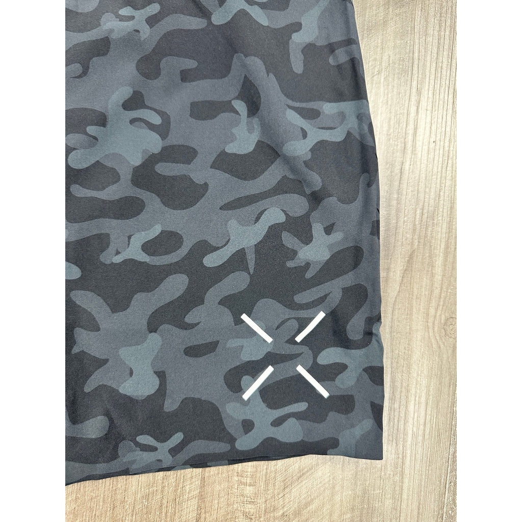 Ten Thousand 5" Interval Lined Performance Shorts in Black Camo — Size 2XL