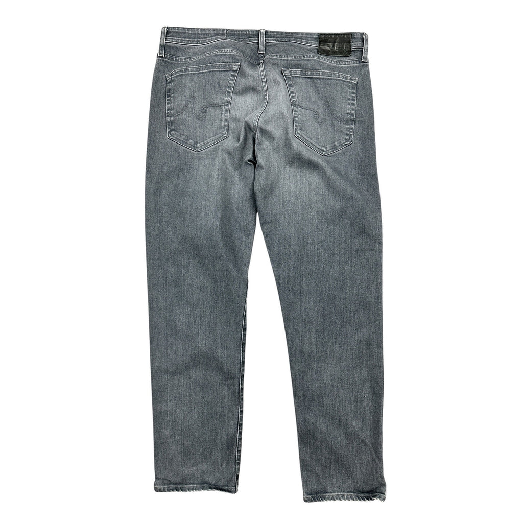 AG Adriano Goldschmied Tellis Modern Slim Jeans in Strayhorn Gray — Size 38 // Preowned
