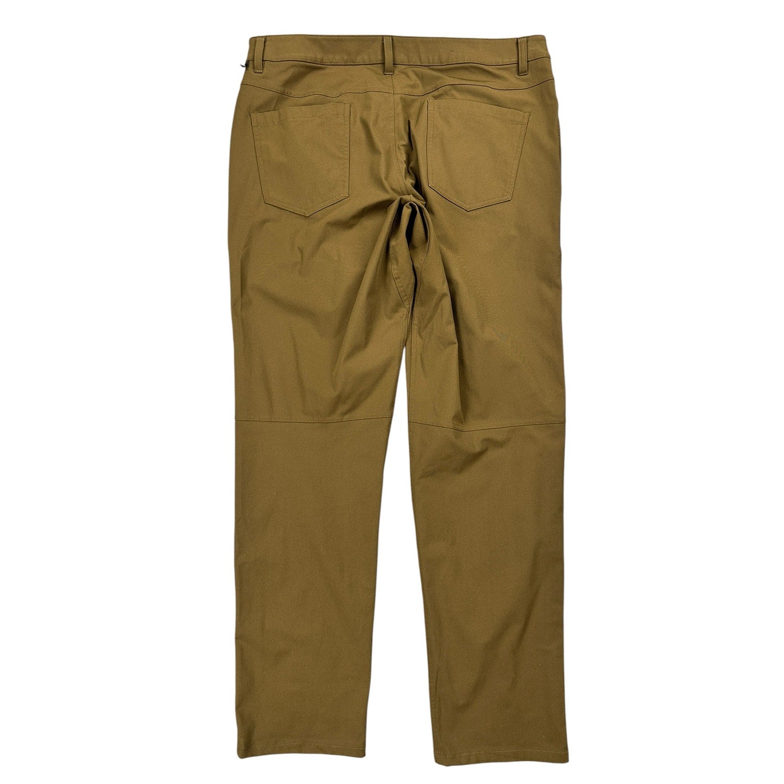 Lululemon ABC Classic Fit Warpstreme 5 Pocket Pants in Brown — Size 36 // Preowned