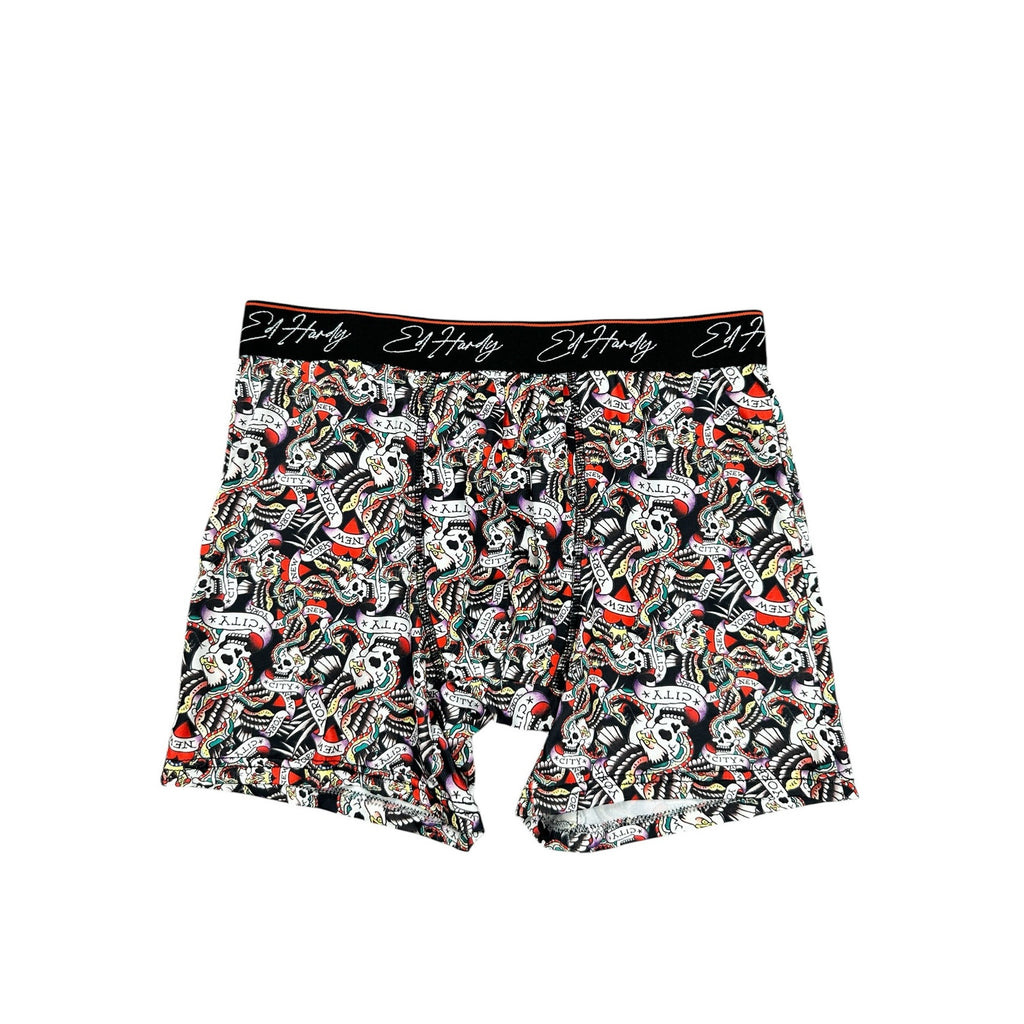 Ed Hardy Performance Boxer Briefs 4-Pack — Size Medium