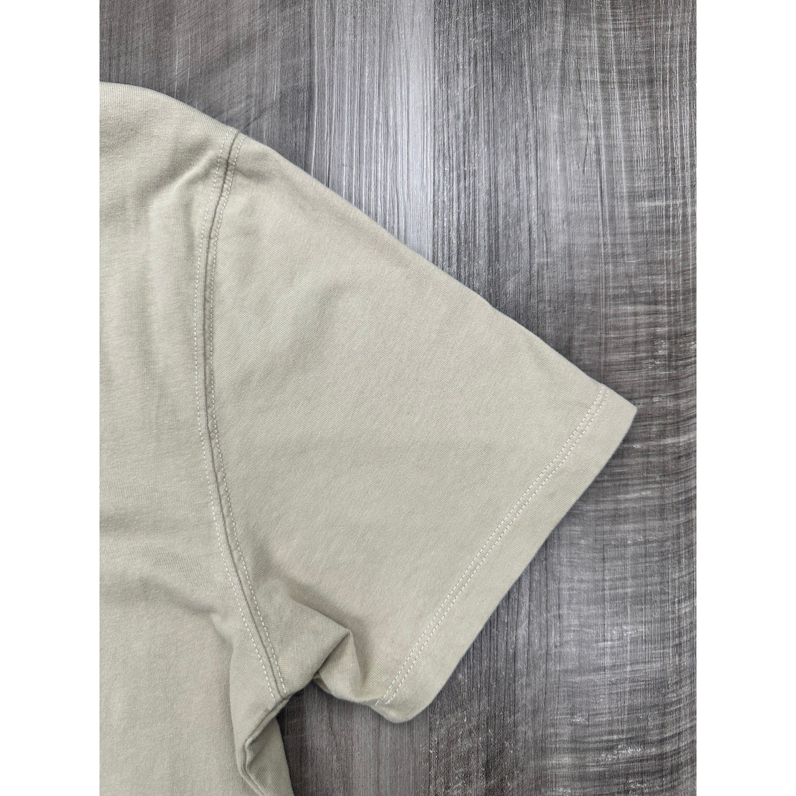 Buck Mason Sueded Cotton Jersey Polo in Warm Taupe — Size Medium // Preowned