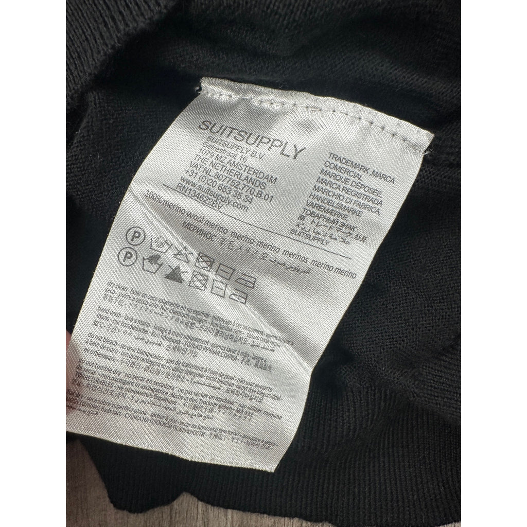 Suitsupply Merino Wool Crewneck Sweater — Size Large // Preowned