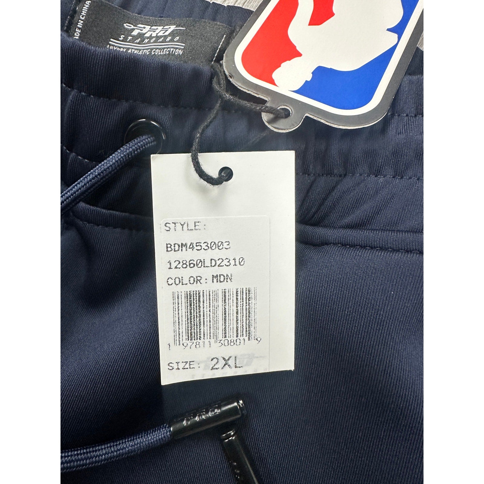 Pro Standard Dallas Mavericks Classic Track Pants in Midnight — Size 2XL