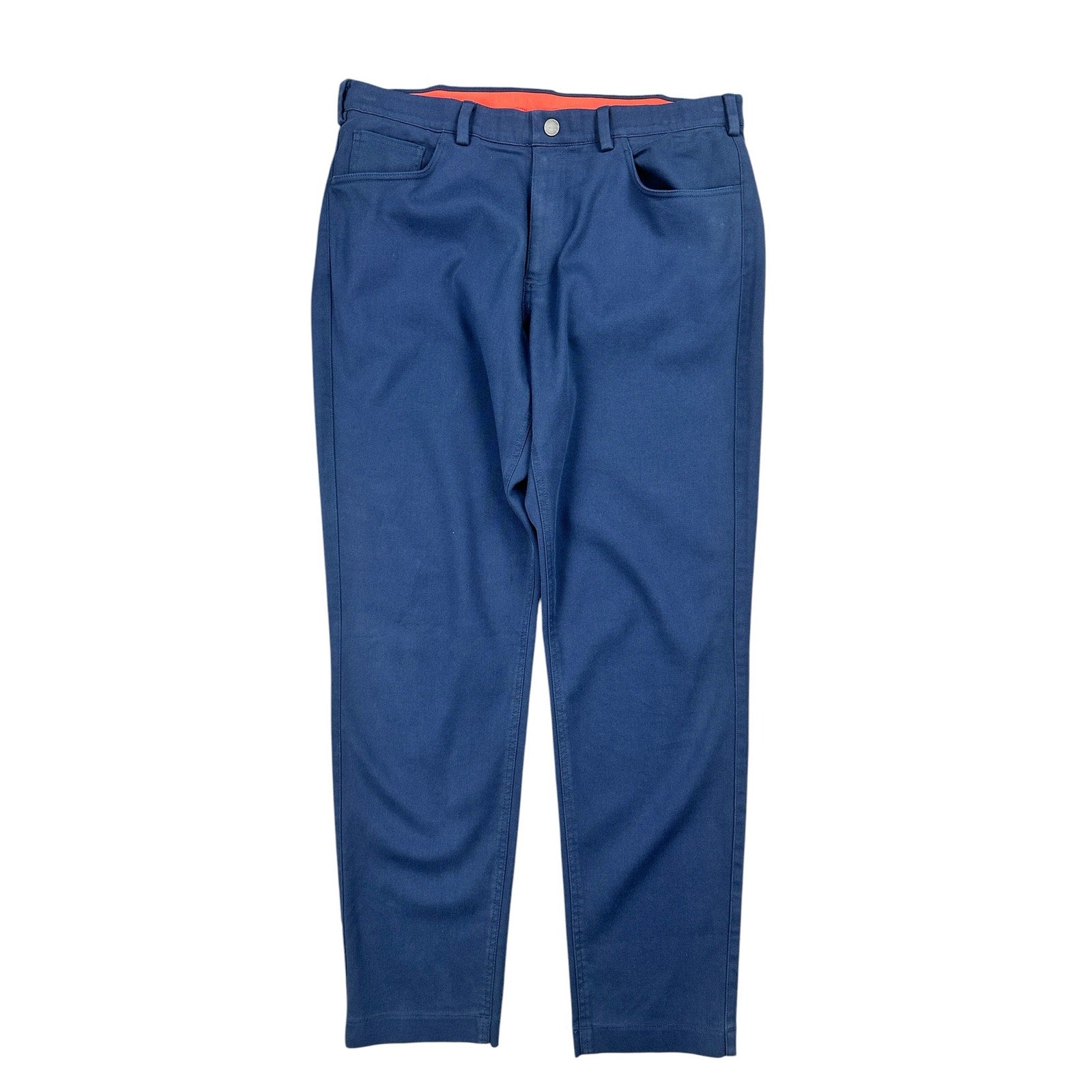 Redvanly Calvin Pull-On Chino Pants in Navy — Size XL x 32 // Preowned