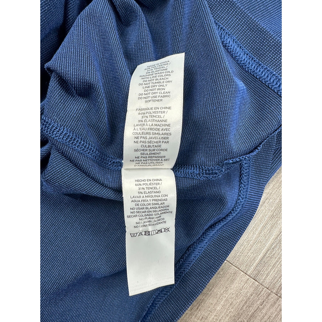 Rhone Delta Pique Performance Polo in Blue — Size 2XL // Preowned